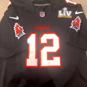 Nike Tampa Bay Buccaneers Tom Brady Alternate Black Jersey